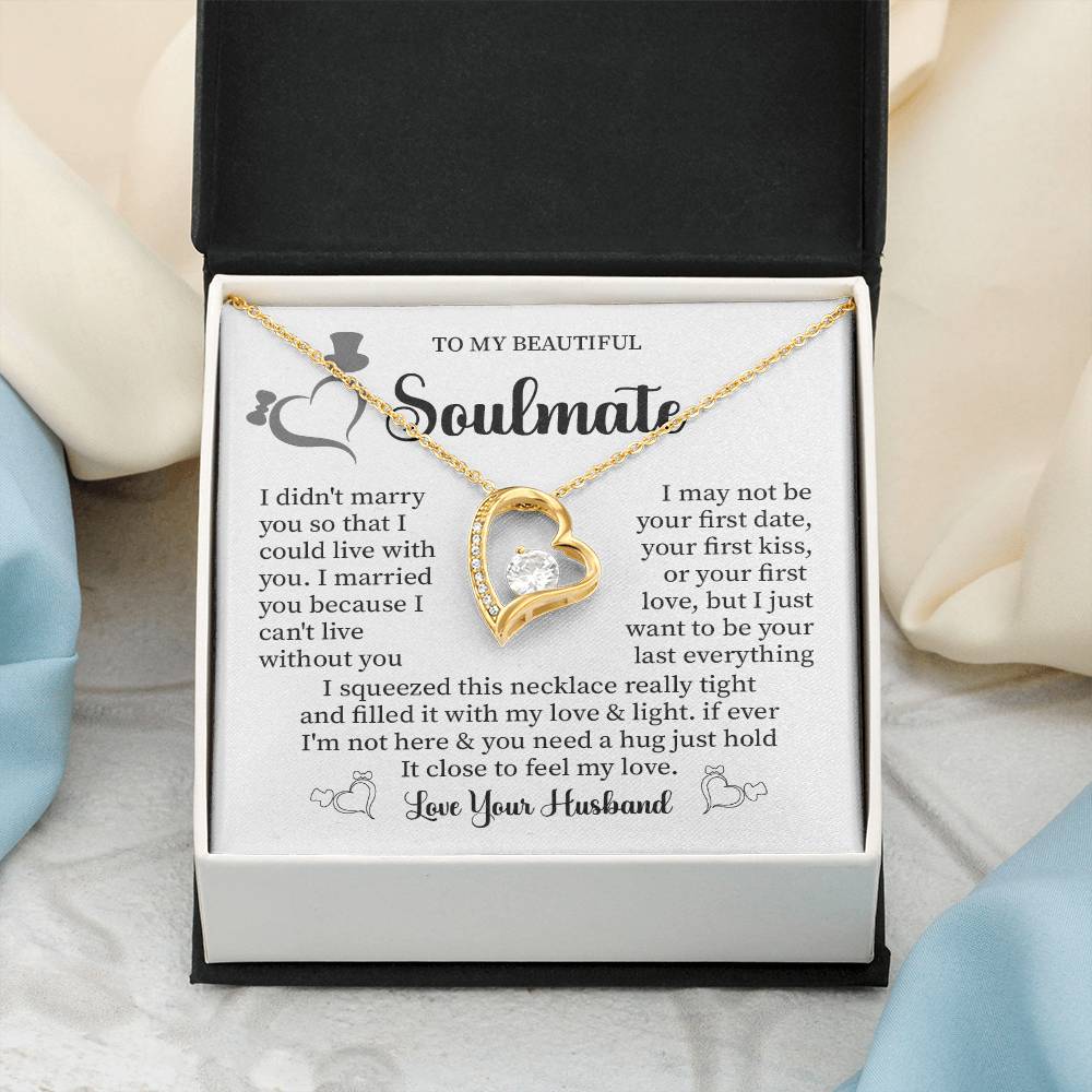 To My beautiful soulmate i didn't marry