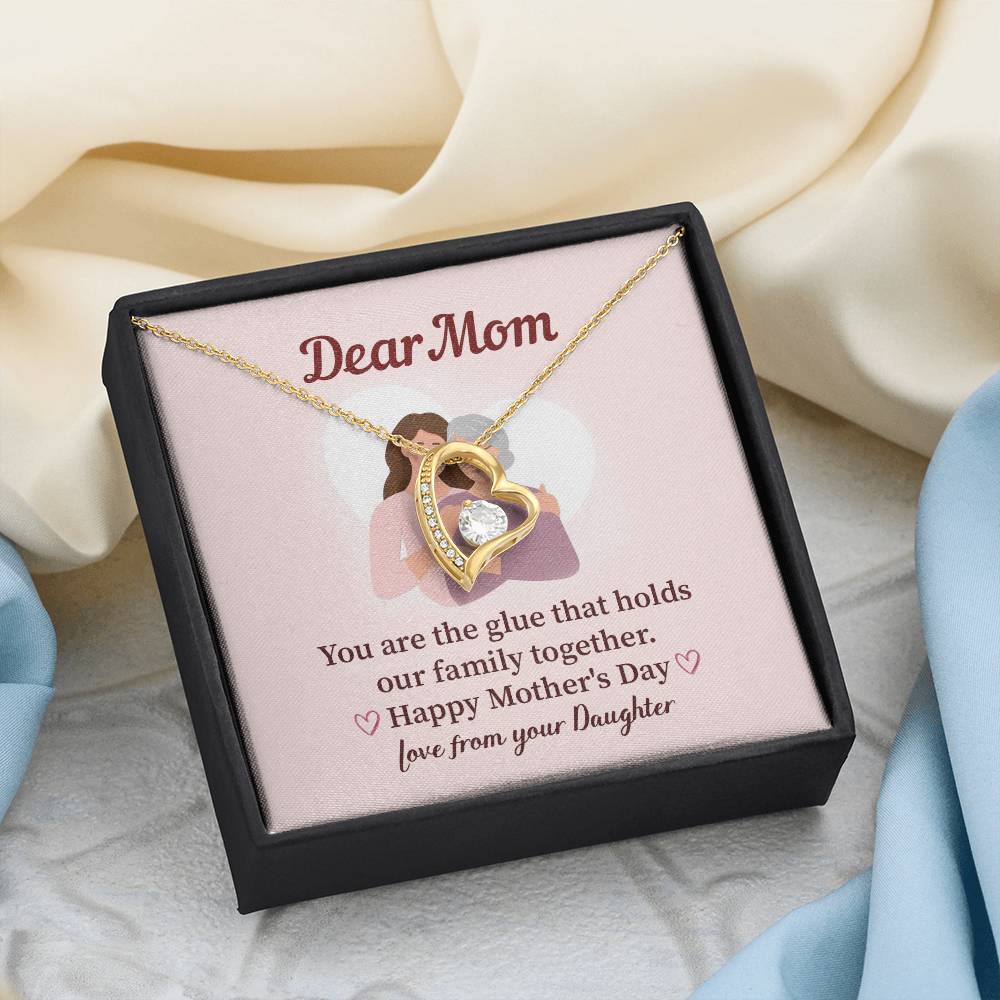 Mother Necklace Gift from Daughter With Gift Box