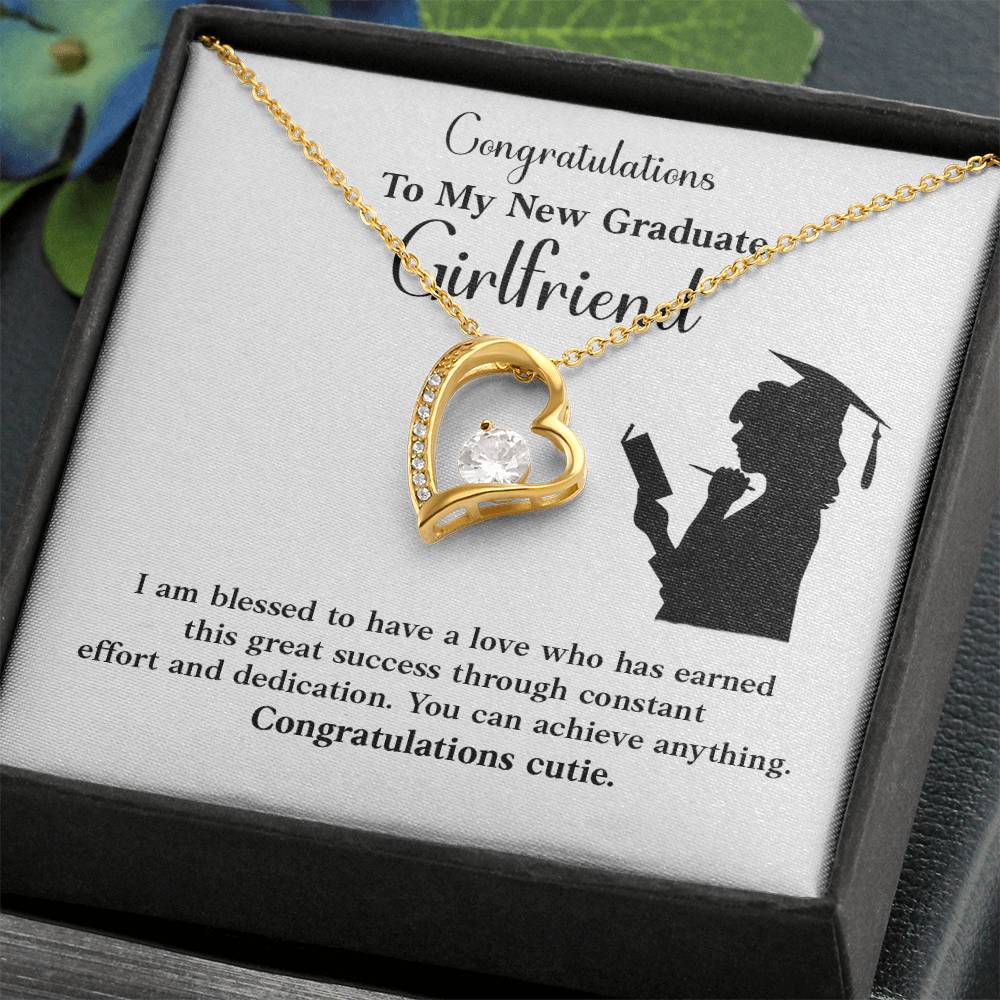 Graduation Gift Necklace for Girlfriend Cutie