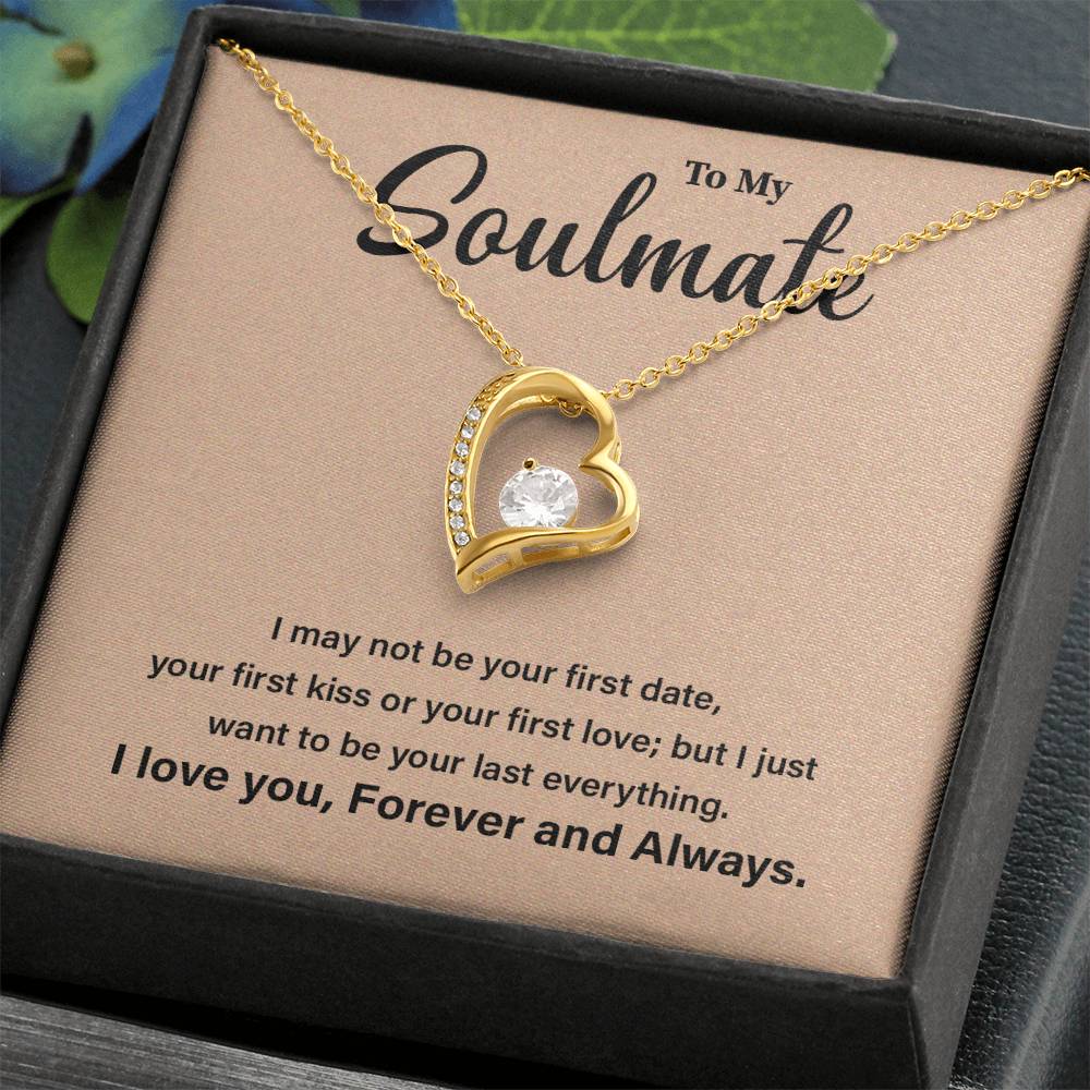 Romantic Soulmate Gift for Her with Card