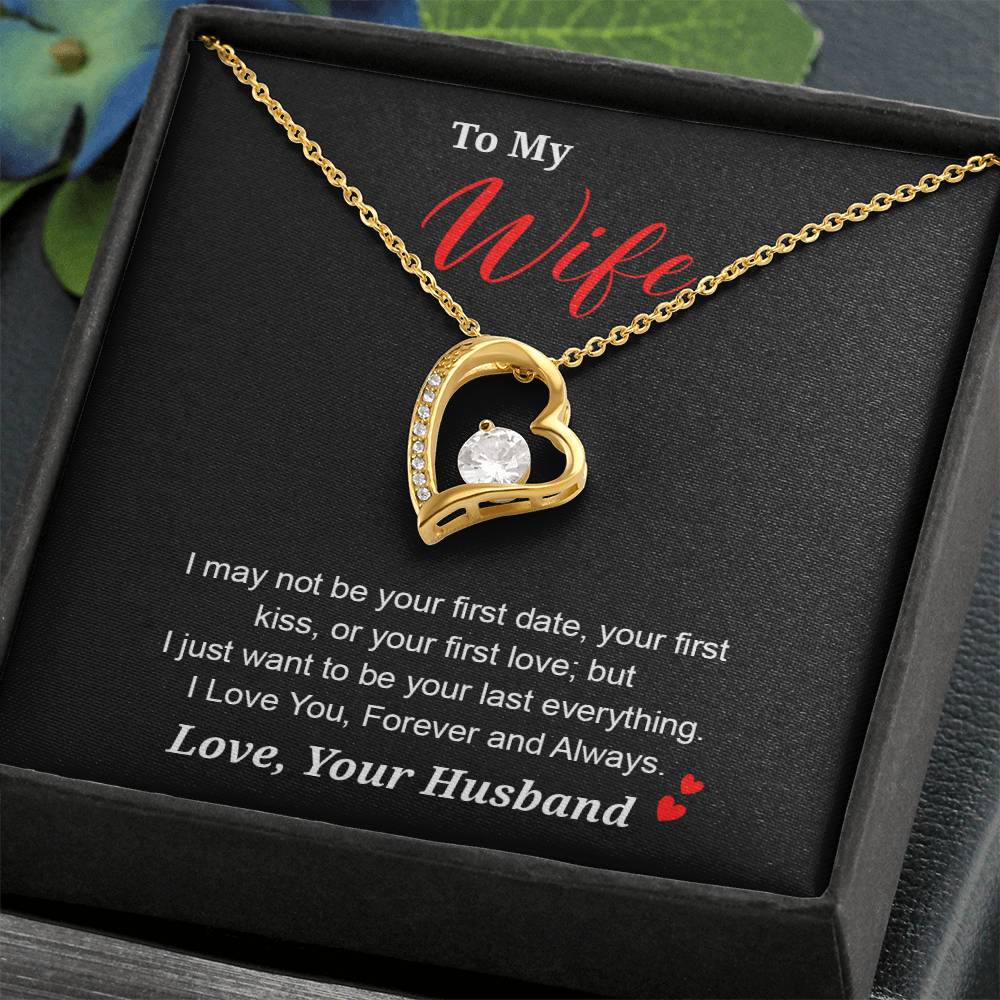 Wife Necklace Gift from Husband – Romantic Love Message