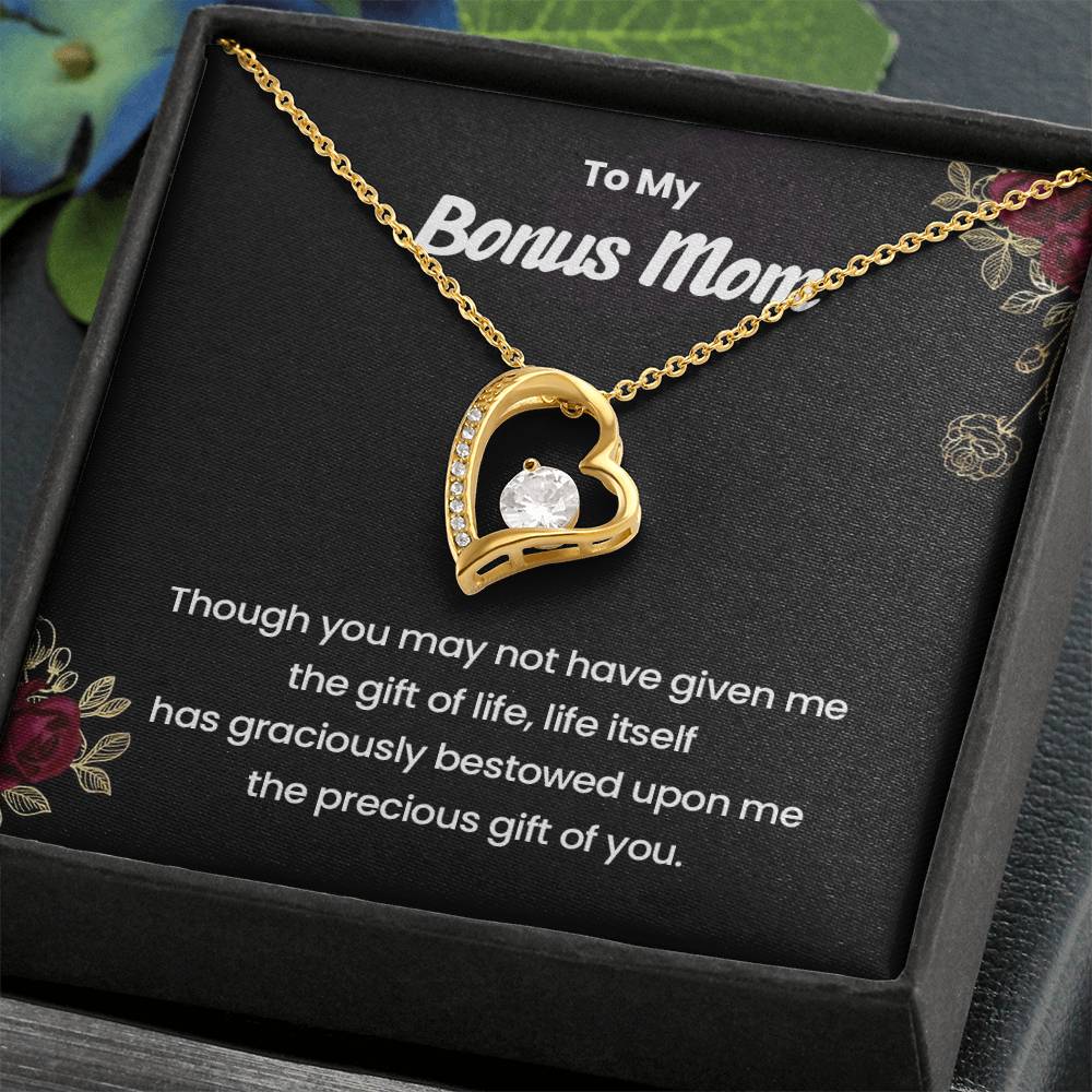 Bonus Mom Necklace Gift from Stepdaughter