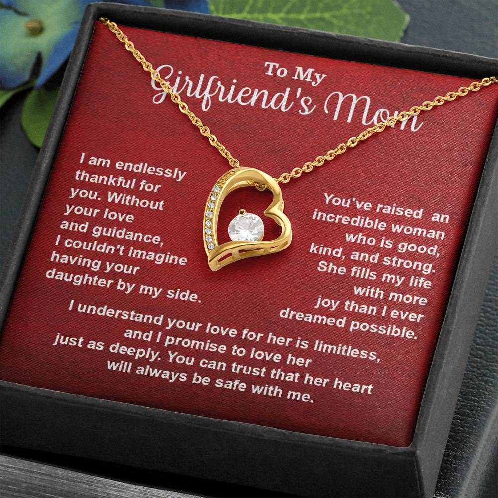 Appreciation Necklace Gift for Girlfriend’s Mother from Him