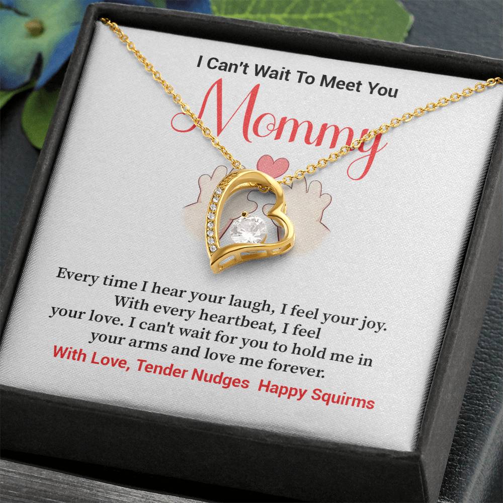 Baby Bump to Mommy Necklace – Heartfelt Gift Box