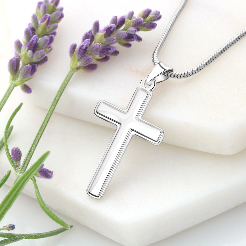 First Holy Communion Cross Necklace Gift for Boys and Girls