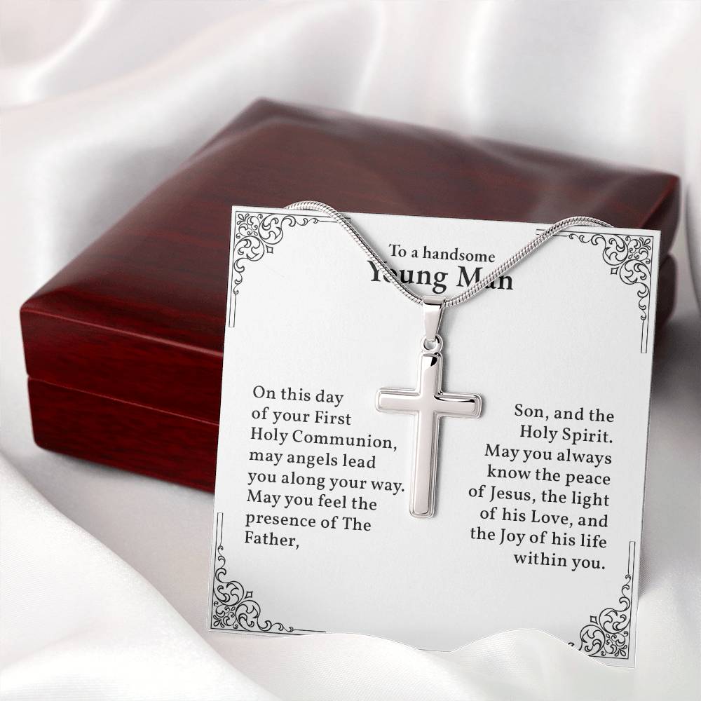 First Communion Gift for Boy – With Message Card