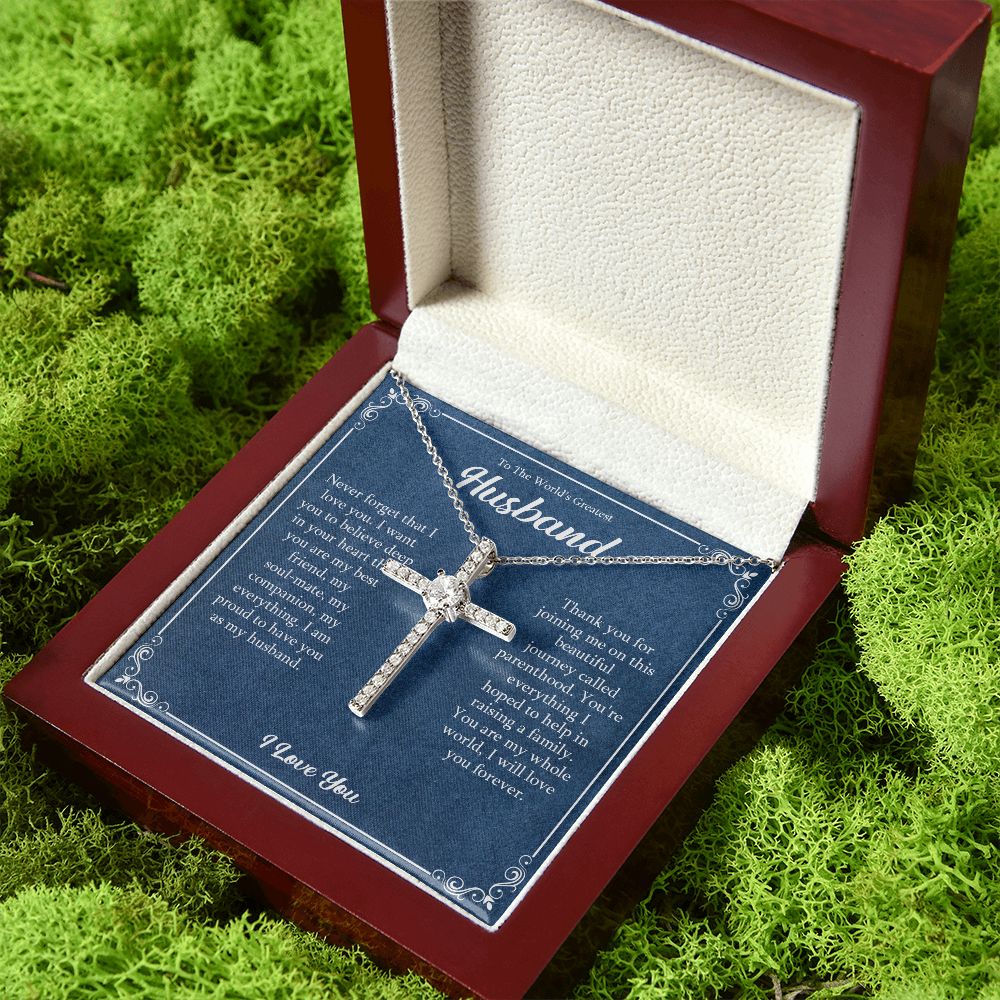 To The World's Greatest Husband - To My Man Necklace Heartfelt Gifts From Wife