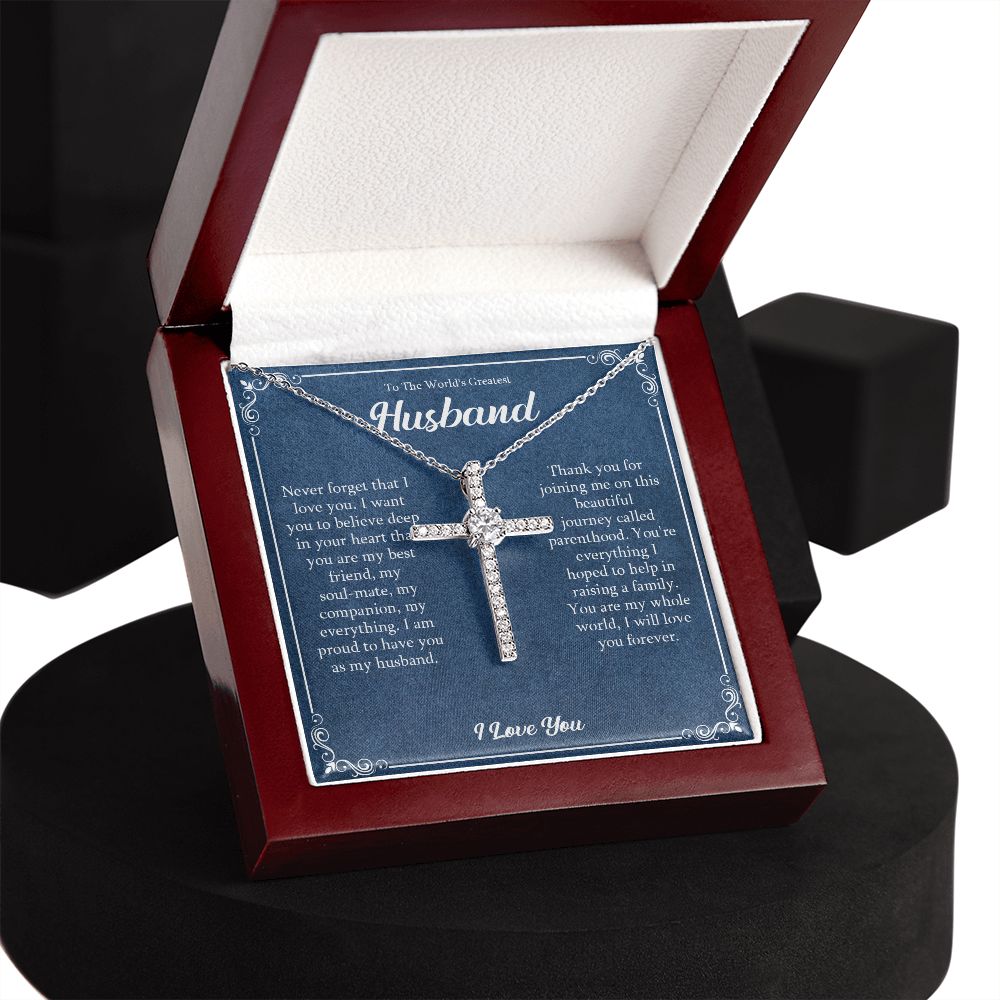 To The World's Greatest Husband - To My Man Necklace Heartfelt Gifts From Wife