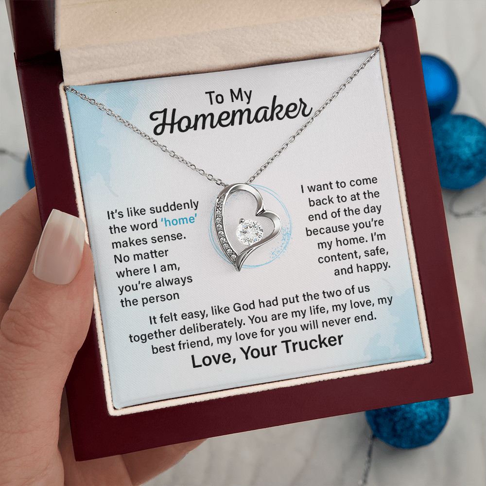 To My Homemaker It Felt Easy, Like God Had Put The Two Of Us Together Deliberately