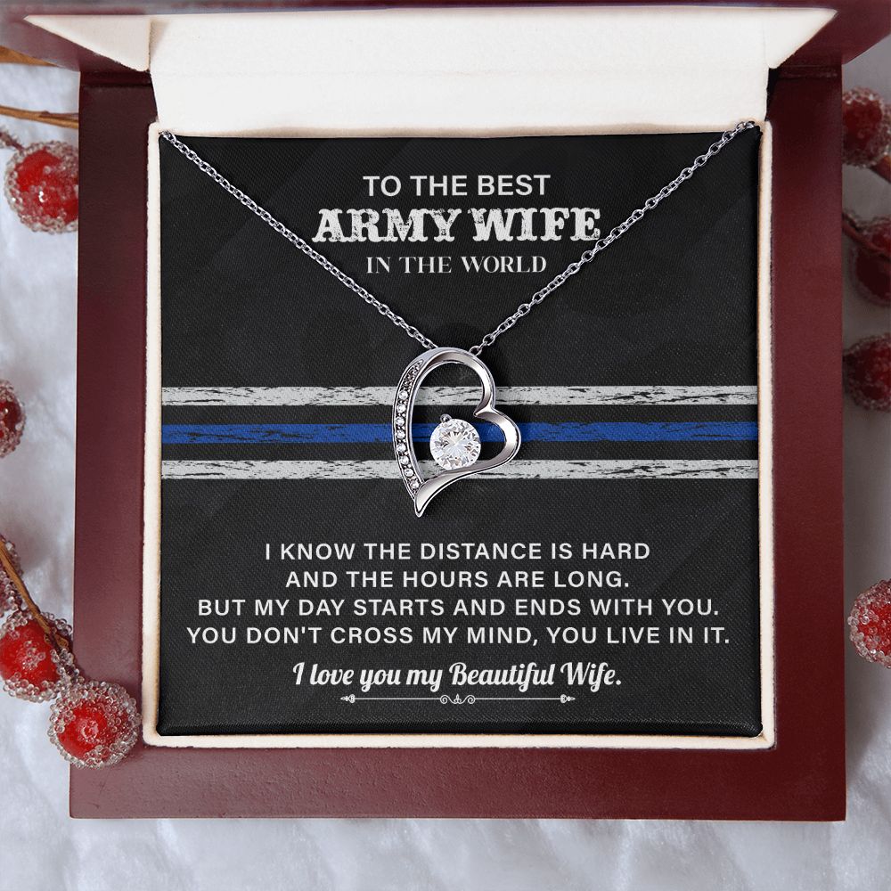 To The Army Wife In The World I Know The Distance Is Heard And The Hours Are Long