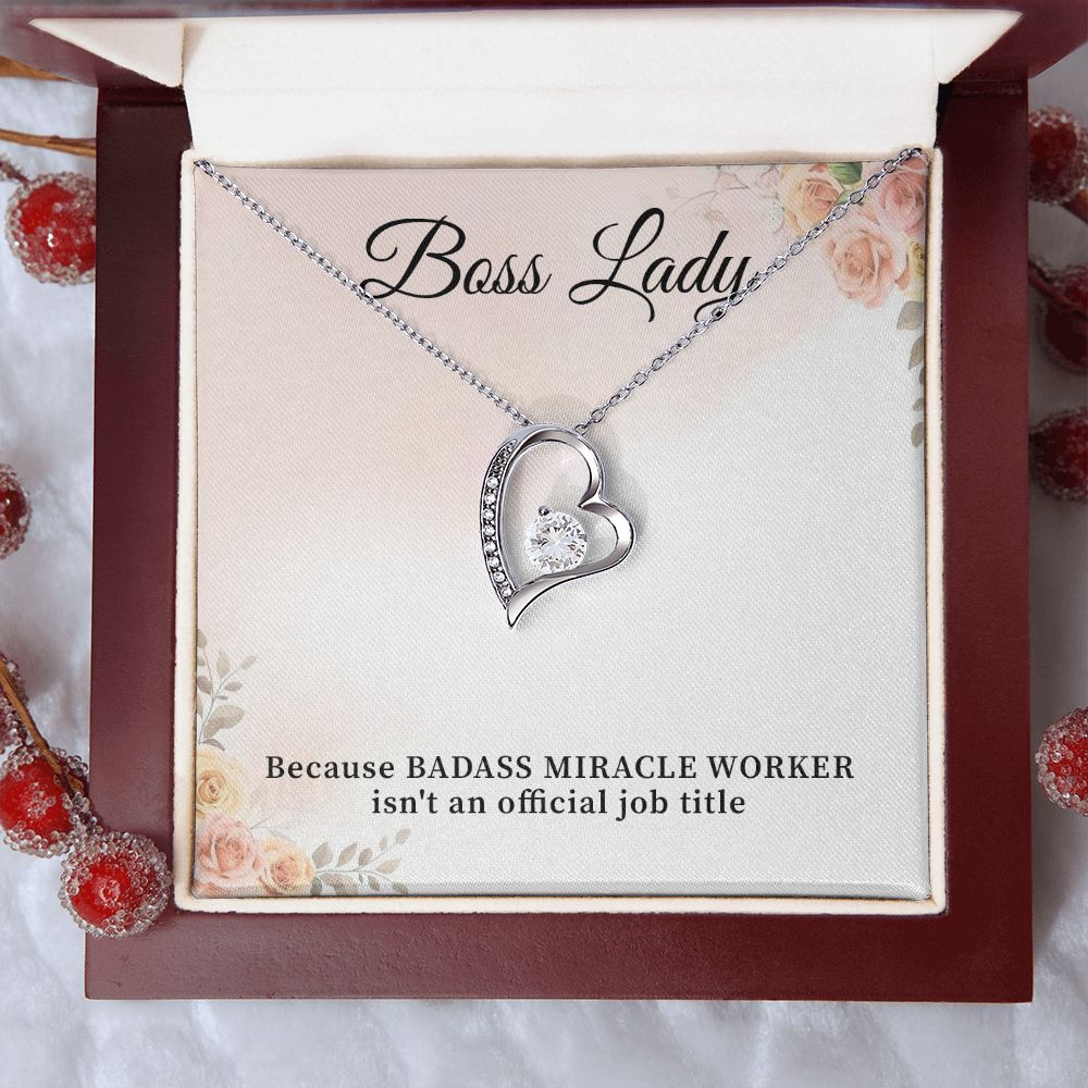 Boss Lady Because Badass Miracle Worker Isn't An Official Job Title