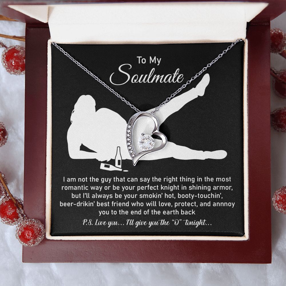 To My Soulmate Necklace For Women - Best Ideal Gifts For Her Birthday Valentine's Day