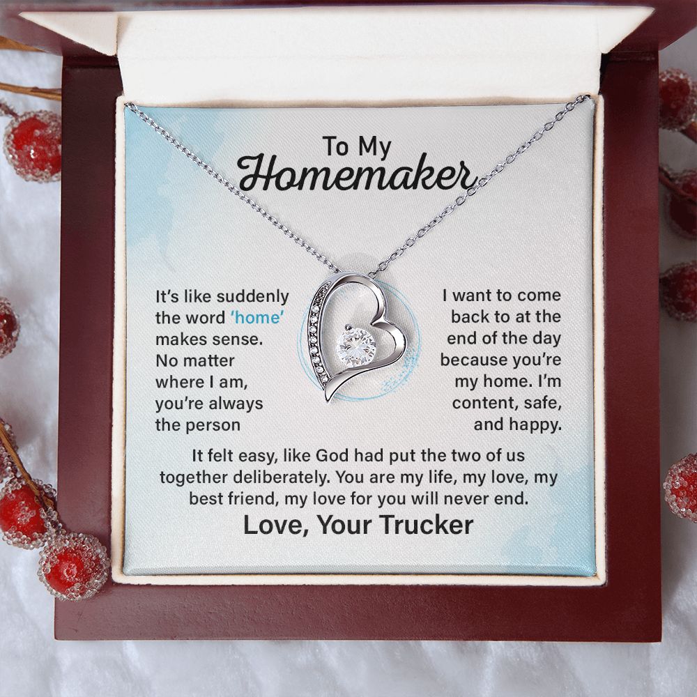 To My Homemaker It Felt Easy, Like God Had Put The Two Of Us Together Deliberately