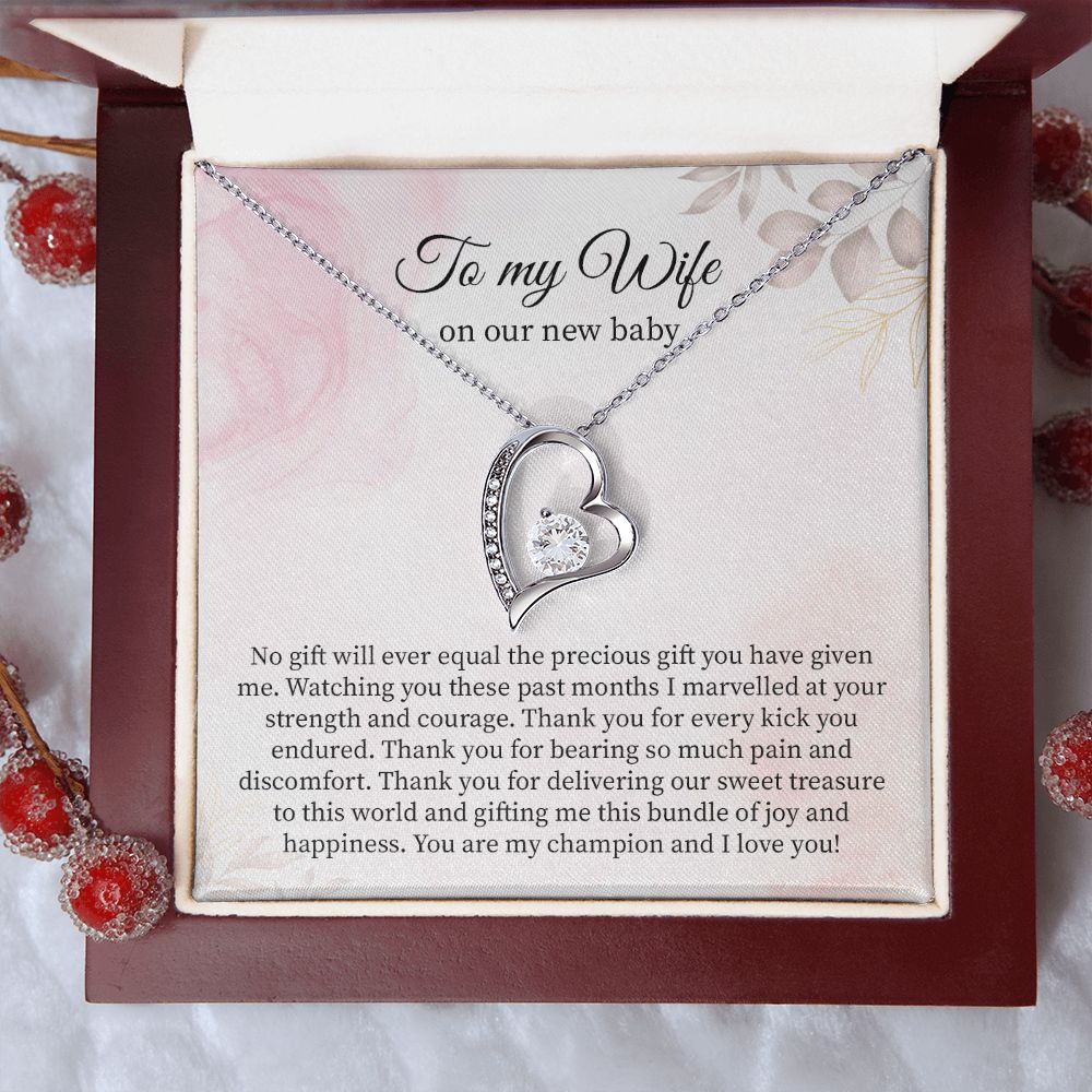 To My Wife On Our New Baby From Husband