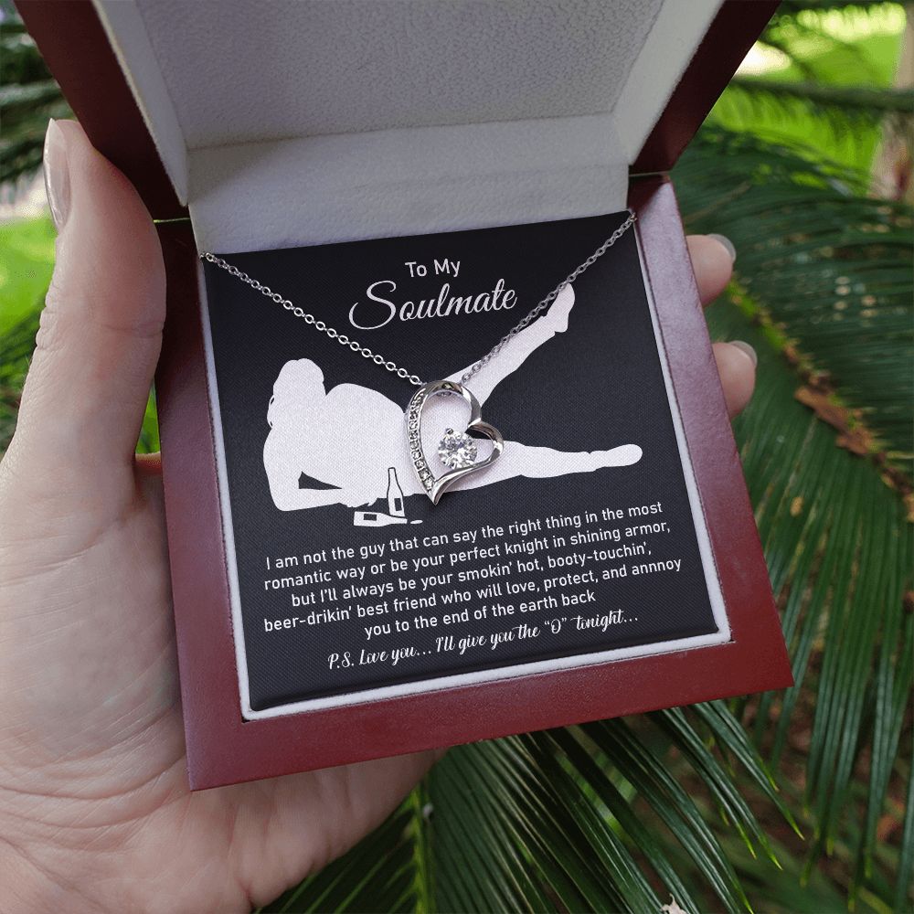 To My Soulmate Necklace For Women - Best Ideal Gifts For Her Birthday Valentine's Day
