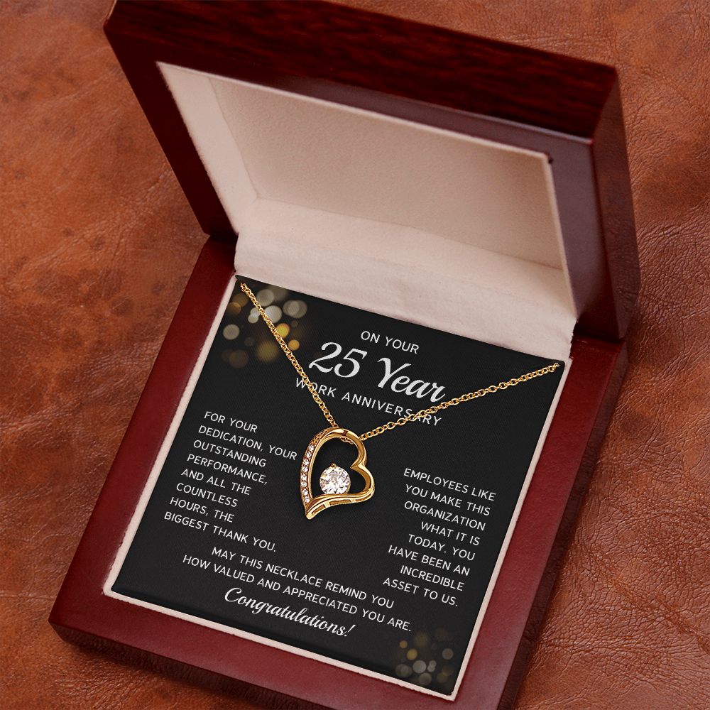 On Your 25th Work Anniversary, Congratulations!