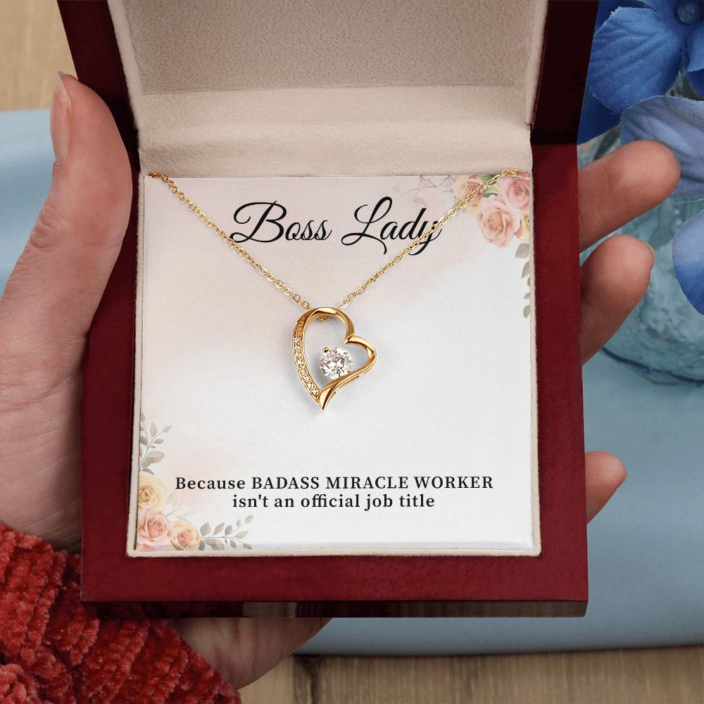 Boss Lady Because Badass Miracle Worker Isn't An Official Job Title