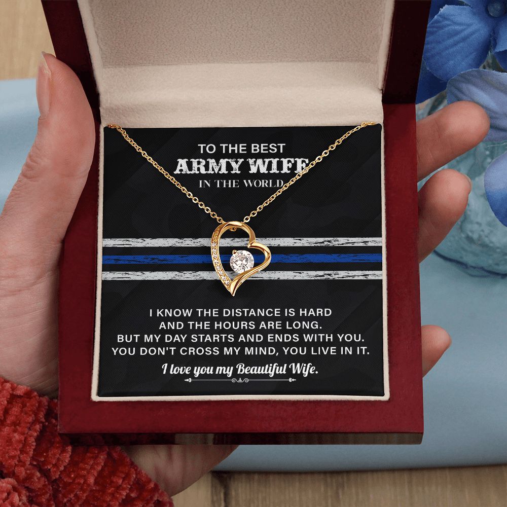 To The Army Wife In The World I Know The Distance Is Heard And The Hours Are Long