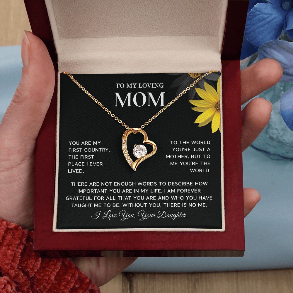 To My Loving Mom Important You Are In My Life, I Love You, Your Daughter