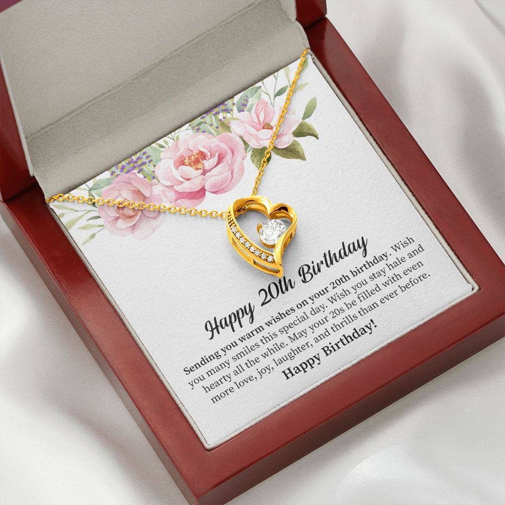 Happy 20 Birthday Wish You Many Smiles This Special Day