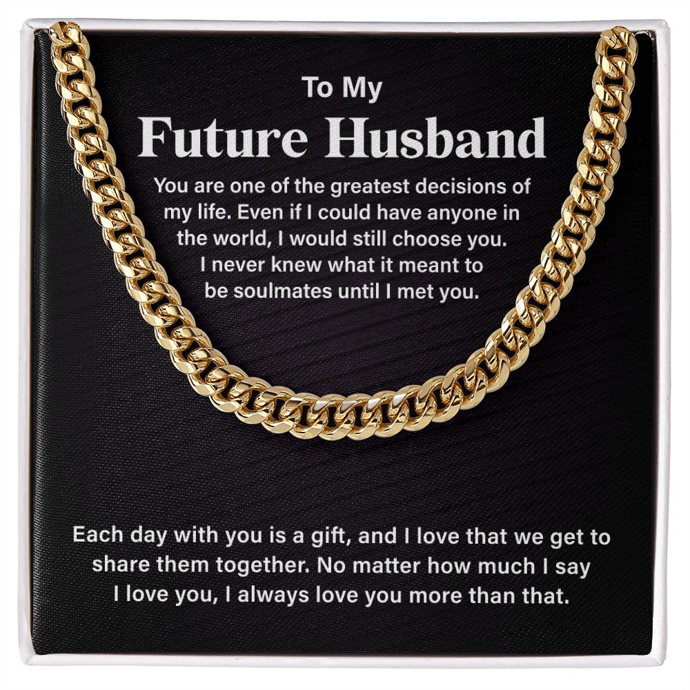 To My Future Husband, My Love for You Knows No Bounds. Always and Forever
