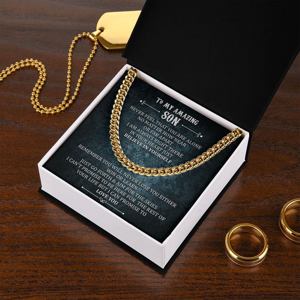 To My Amazing Son Win Or Learn From Dad And Mom Sentimental Gifts With Message Cad