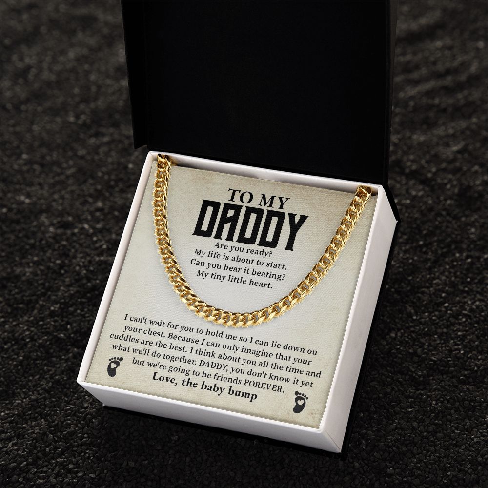 To My Daddy We're Going To Ben Friends Forever, Love, The Baby Bump