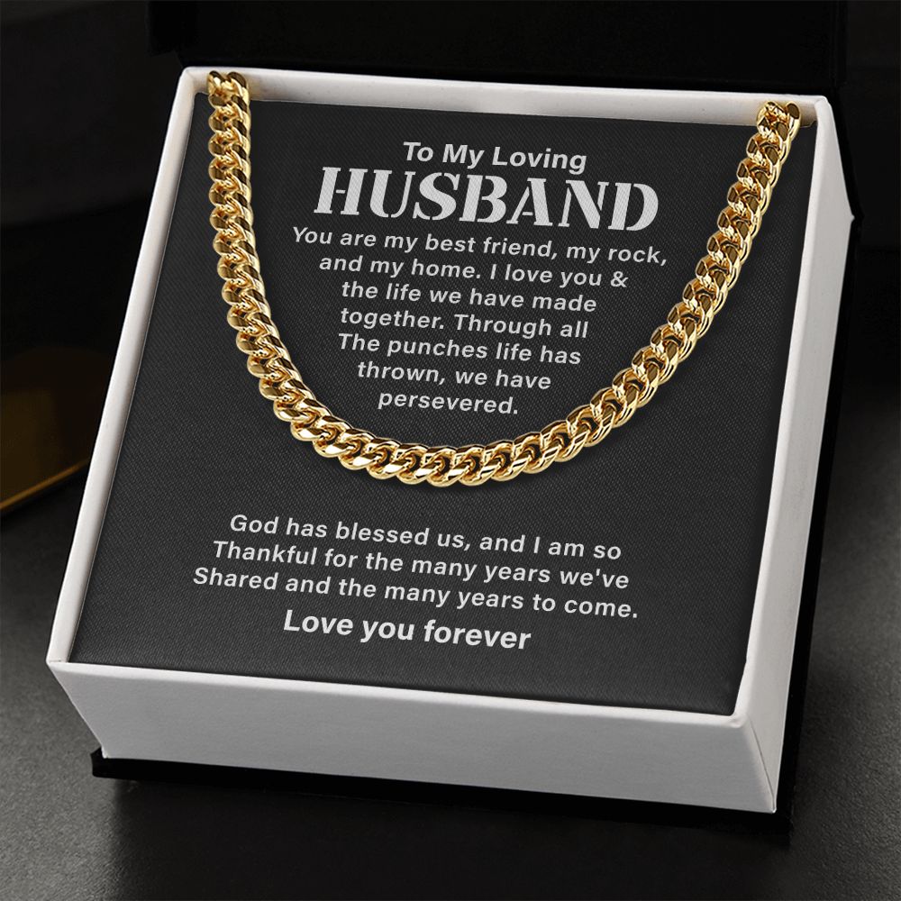 To My Loving Husband You Are My Best Friend, My Rock