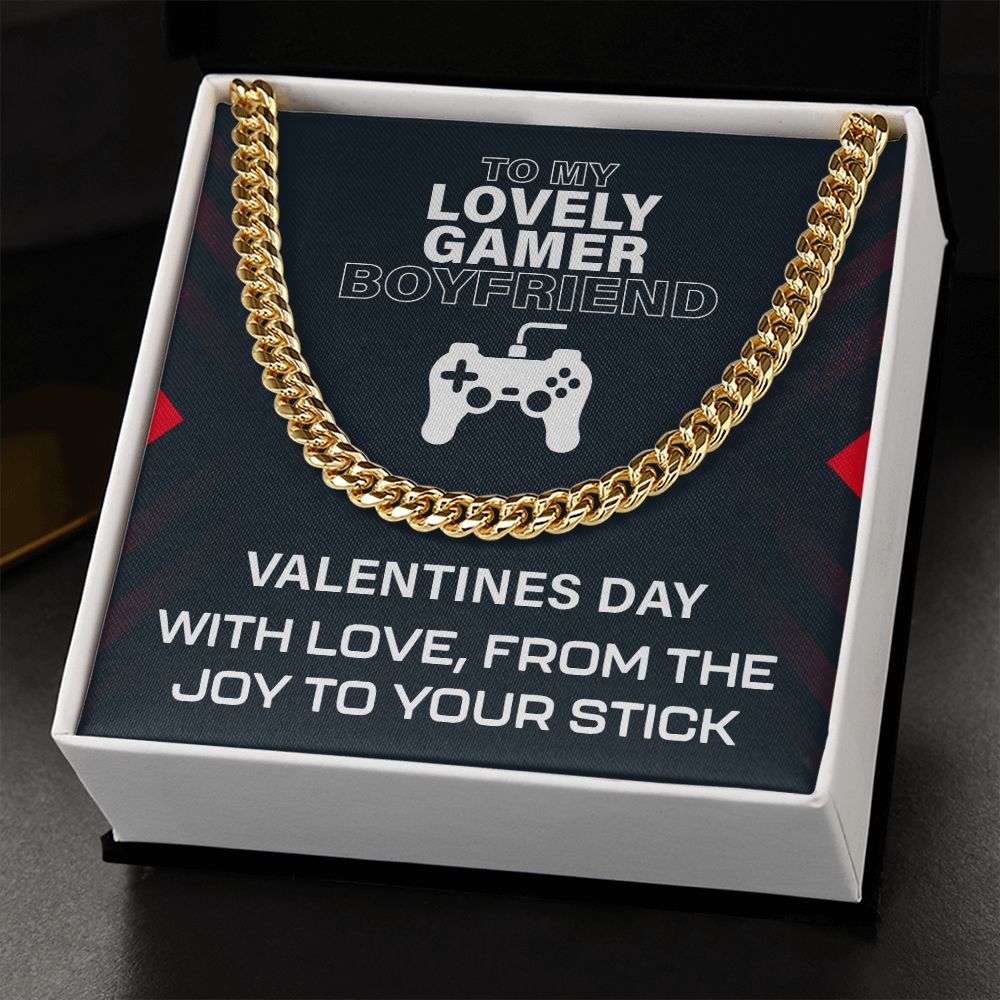 To My Lovely Gamer Valentines Day With love From The Joy To Your Stick