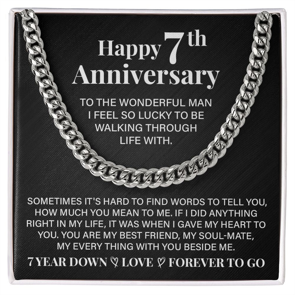 Happy 7th Anniversary To The Wonderful Man I Feel So Lucky To Be Walking Through Life With