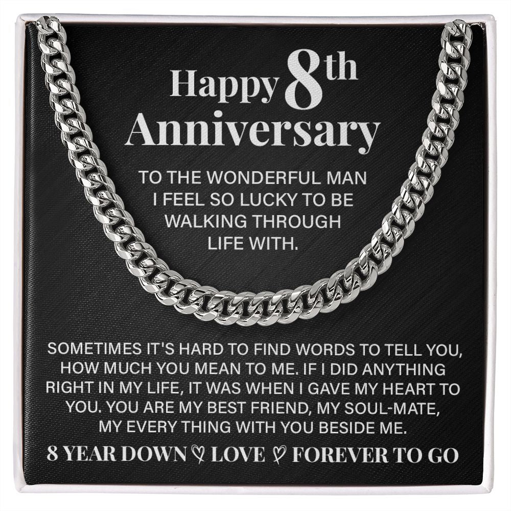 Happy 8th Anniversary To The Wonderful Man I Feel So Lucky To Be Walking Through Life With