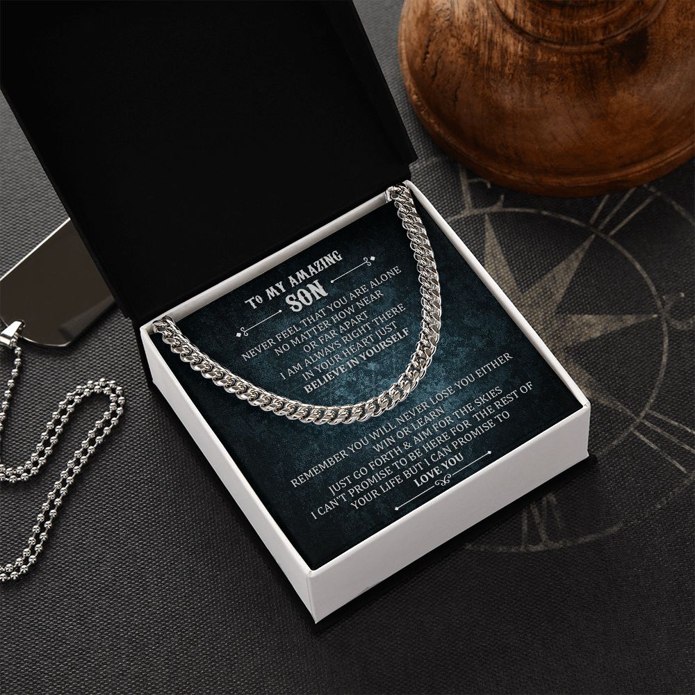 To My Amazing Son Win Or Learn From Dad And Mom Sentimental Gifts With Message Cad