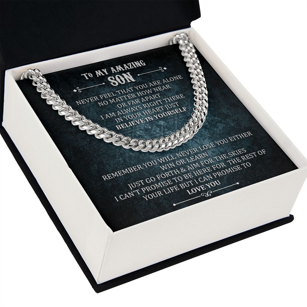 To My Amazing Son Win Or Learn From Dad And Mom Sentimental Gifts With Message Cad