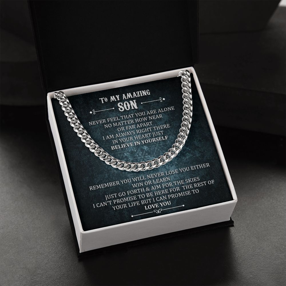 To My Amazing Son Win Or Learn From Dad And Mom Sentimental Gifts With Message Cad