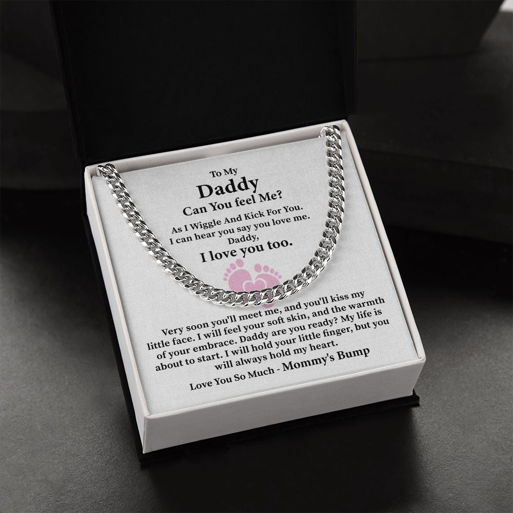 To My Daddy I Will Hold Your Little Finger, But You Will Always Hold My Heart, Love You So Much -Mommy's Bump
