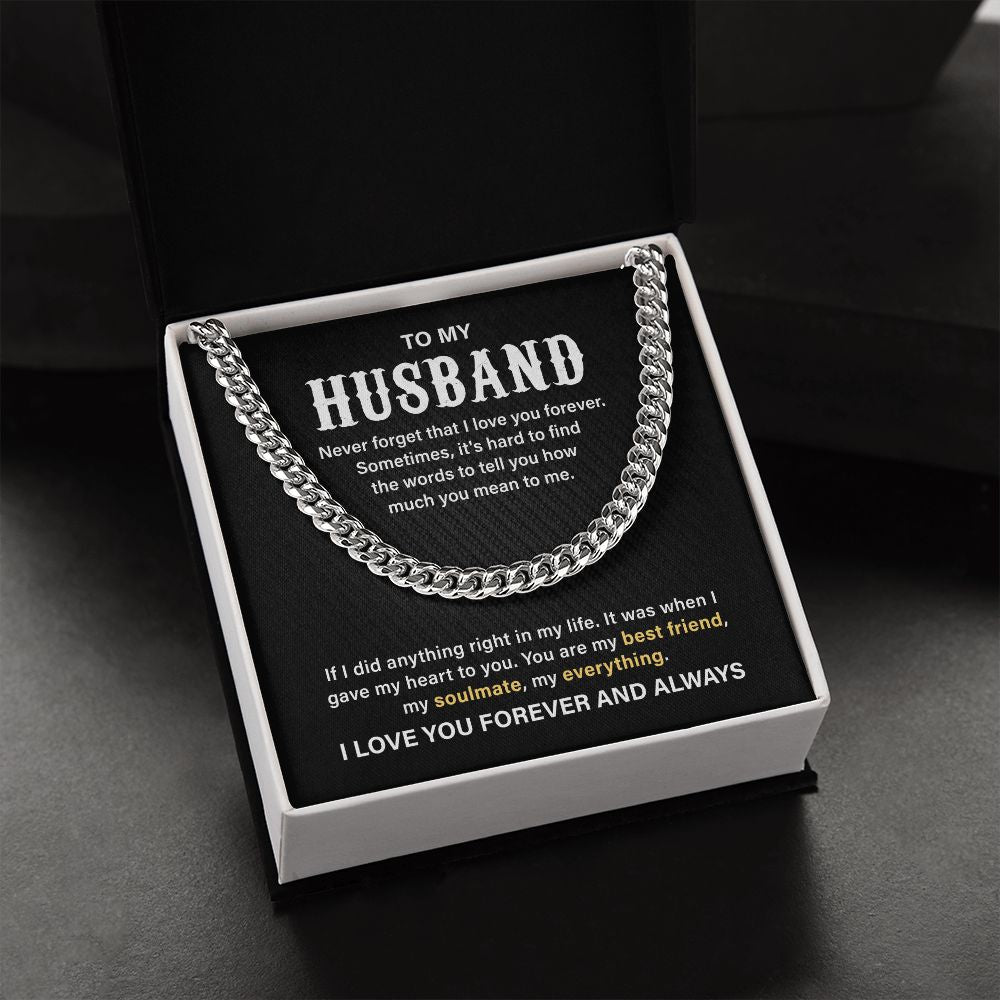To My Husband My Soulmate My Everything I Love You Forever And Always