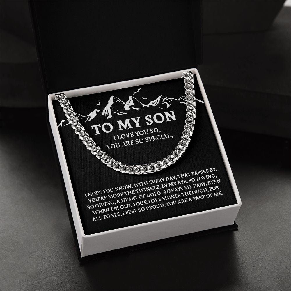 To My Son You Are So Special From Dad And Mom - A Special Birthday Gifts For Him