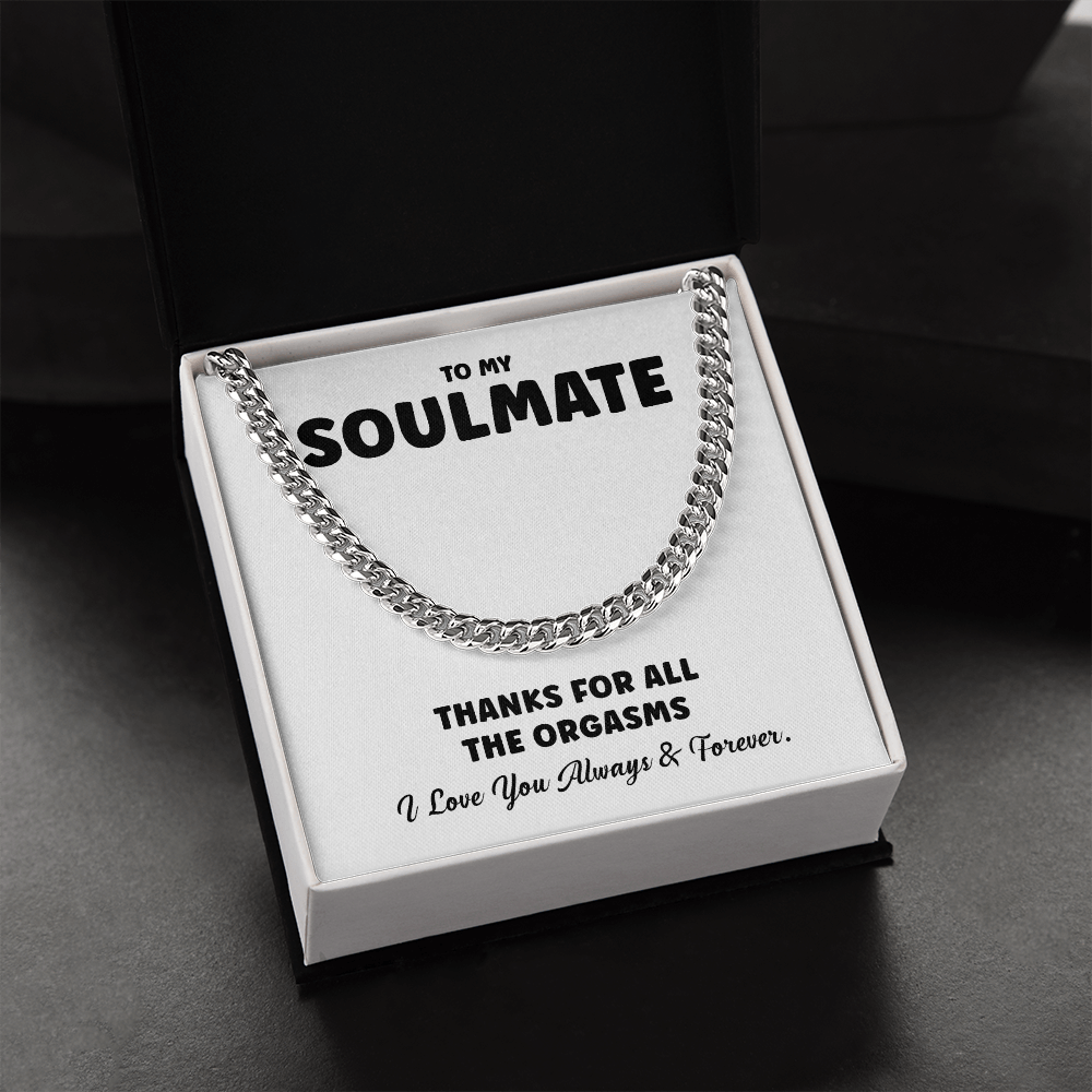 Funny Soulmate Gift for Him with Hilarious Message Card