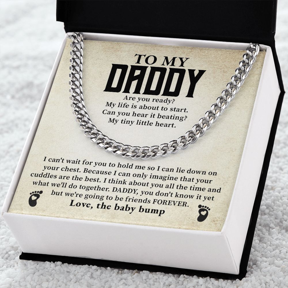To My Daddy We're Going To Ben Friends Forever, Love, The Baby Bump