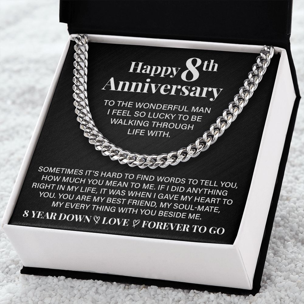Happy 8th Anniversary To The Wonderful Man I Feel So Lucky To Be Walking Through Life With