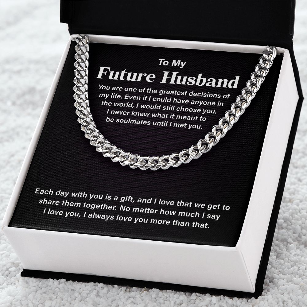 To My Future Husband, My Love for You Knows No Bounds. Always and Forever