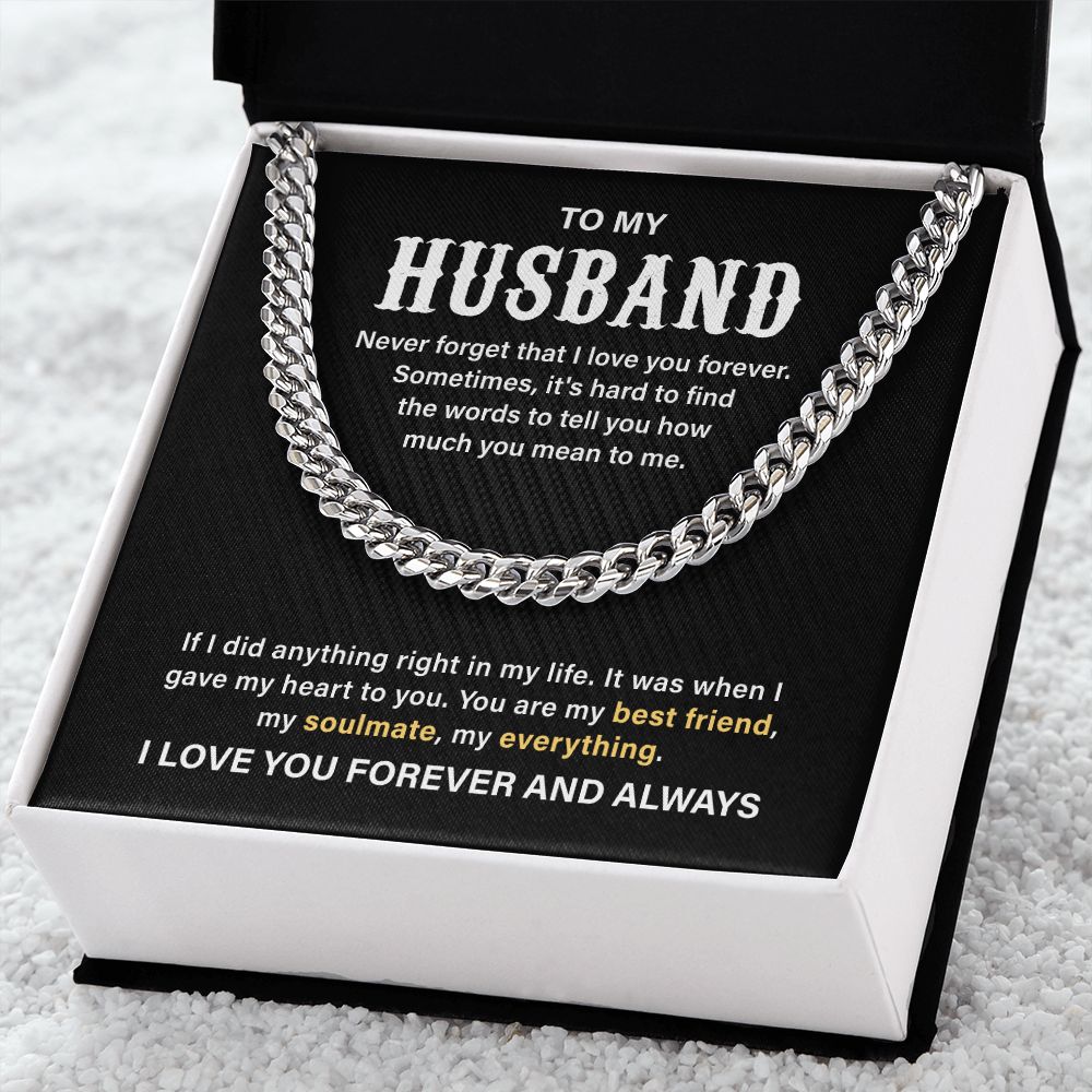 To My Husband My Soulmate My Everything I Love You Forever And Always
