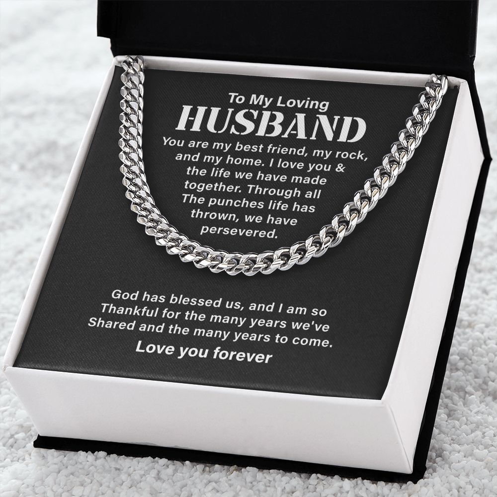 To My Loving Husband You Are My Best Friend, My Rock