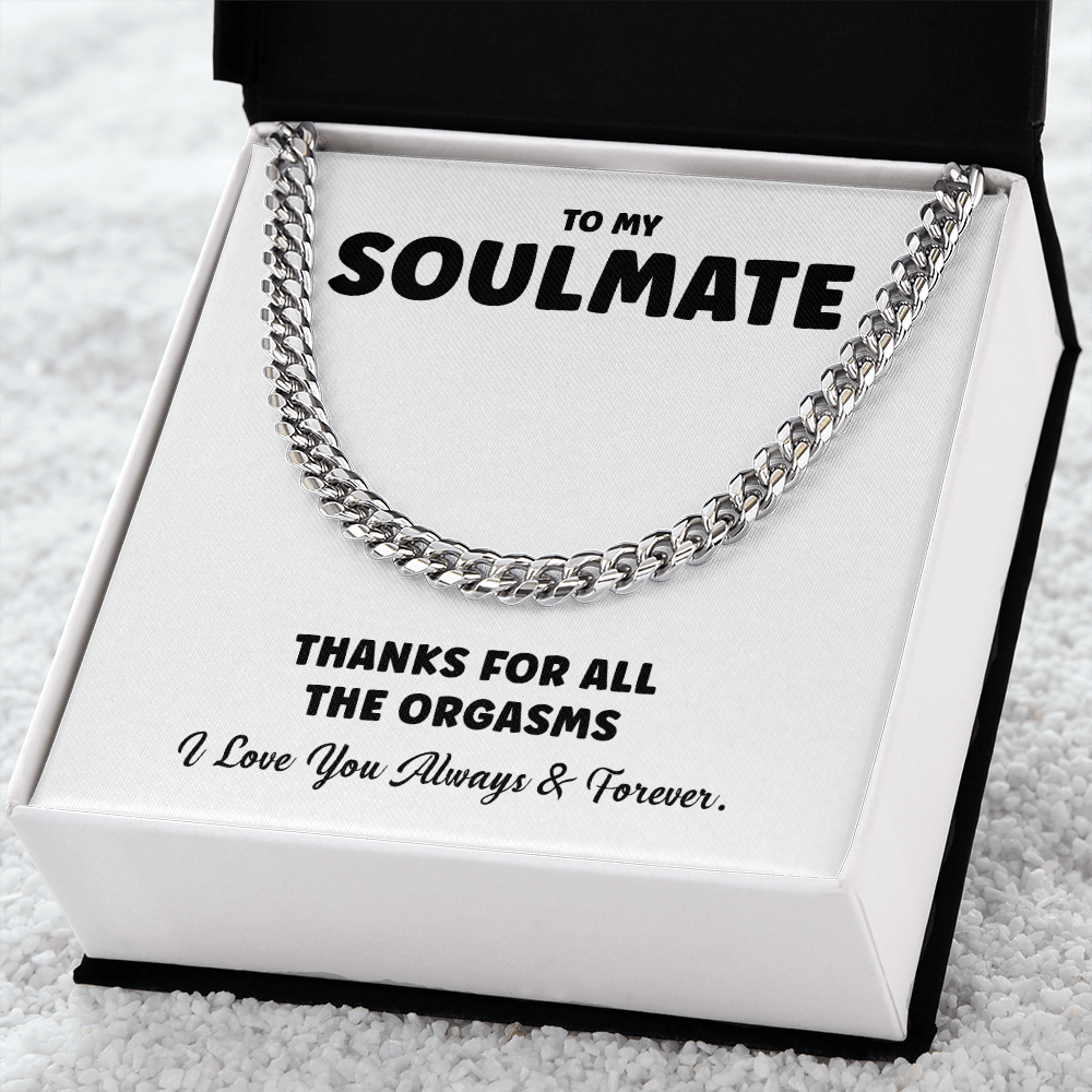 Funny Soulmate Gift for Him with Hilarious Message Card