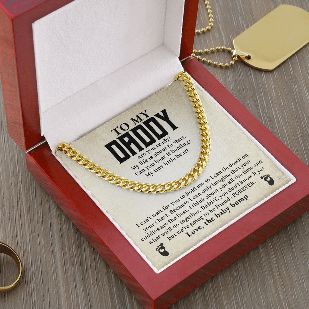 To My Daddy We're Going To Ben Friends Forever, Love, The Baby Bump