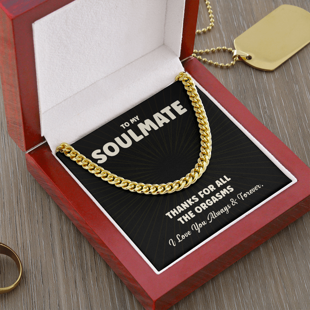 Soulmate Gift for Him with Funny Message Card