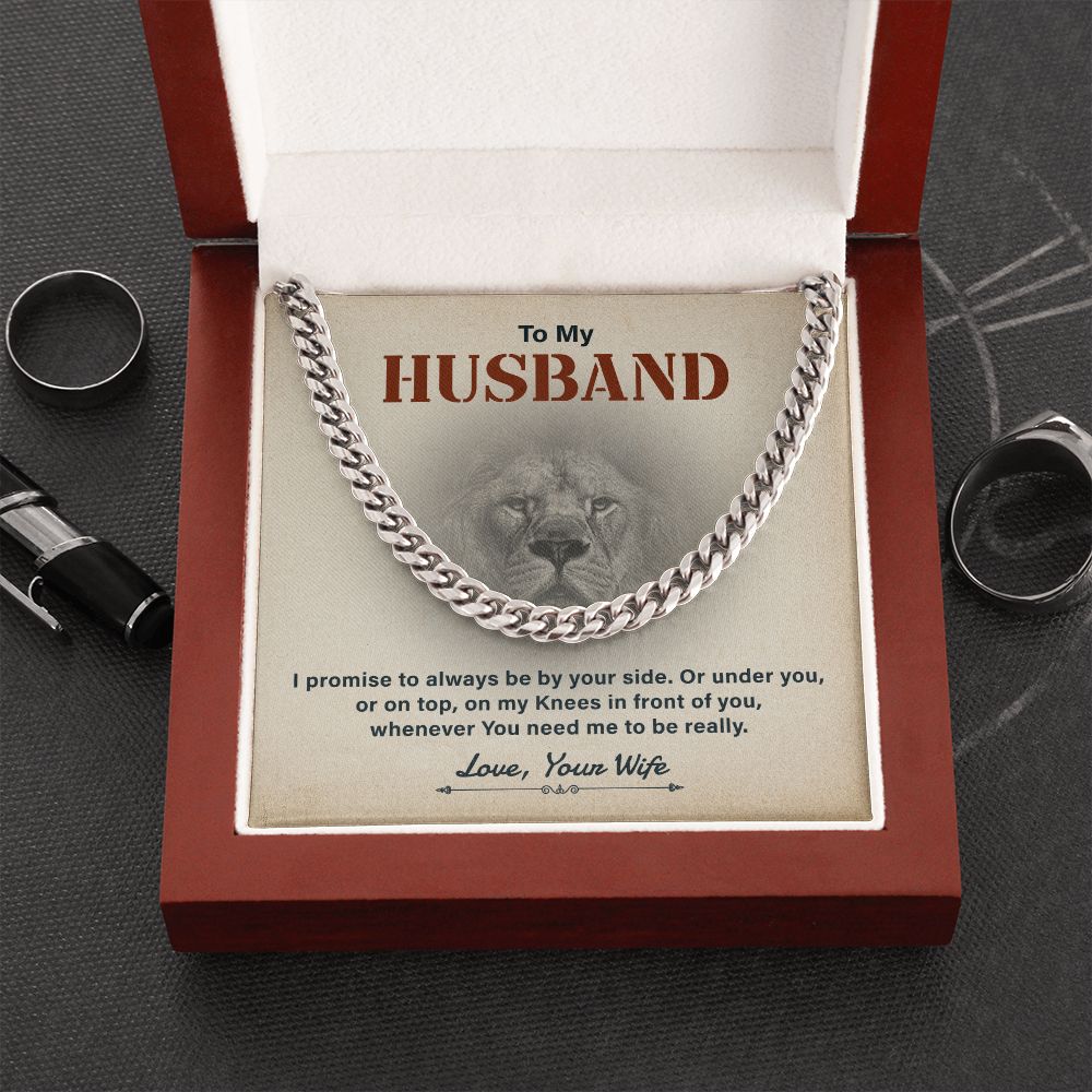 To My Husband I Promised To Always Be Your Side Love , Your Life