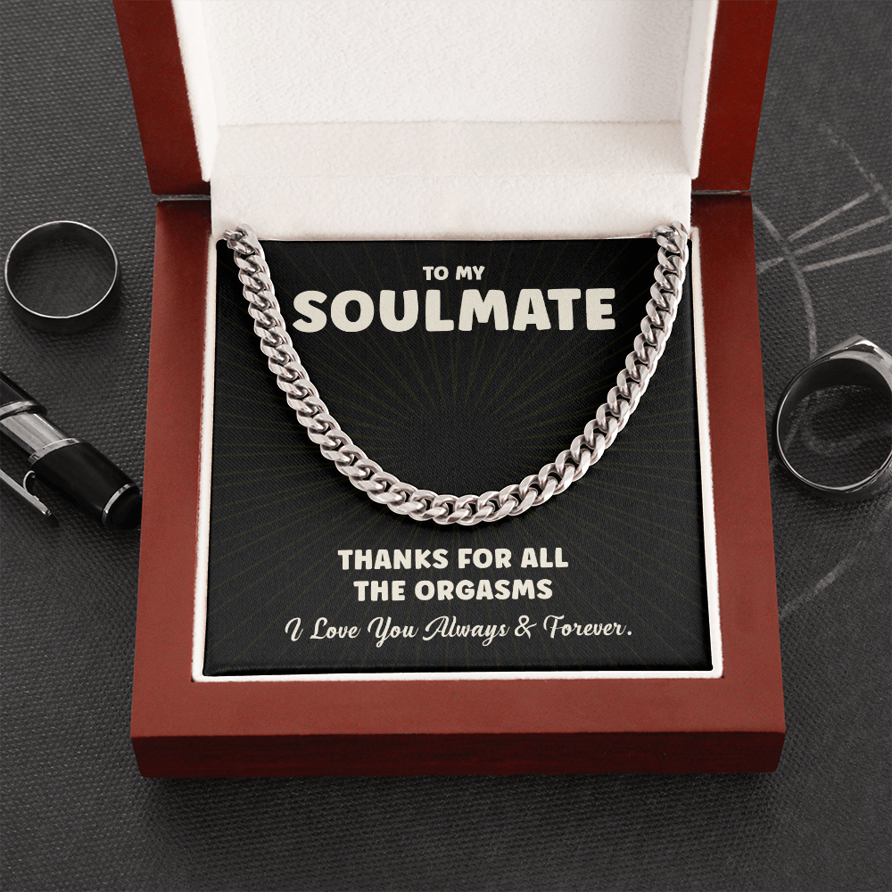 Soulmate Gift for Him with Funny Message Card