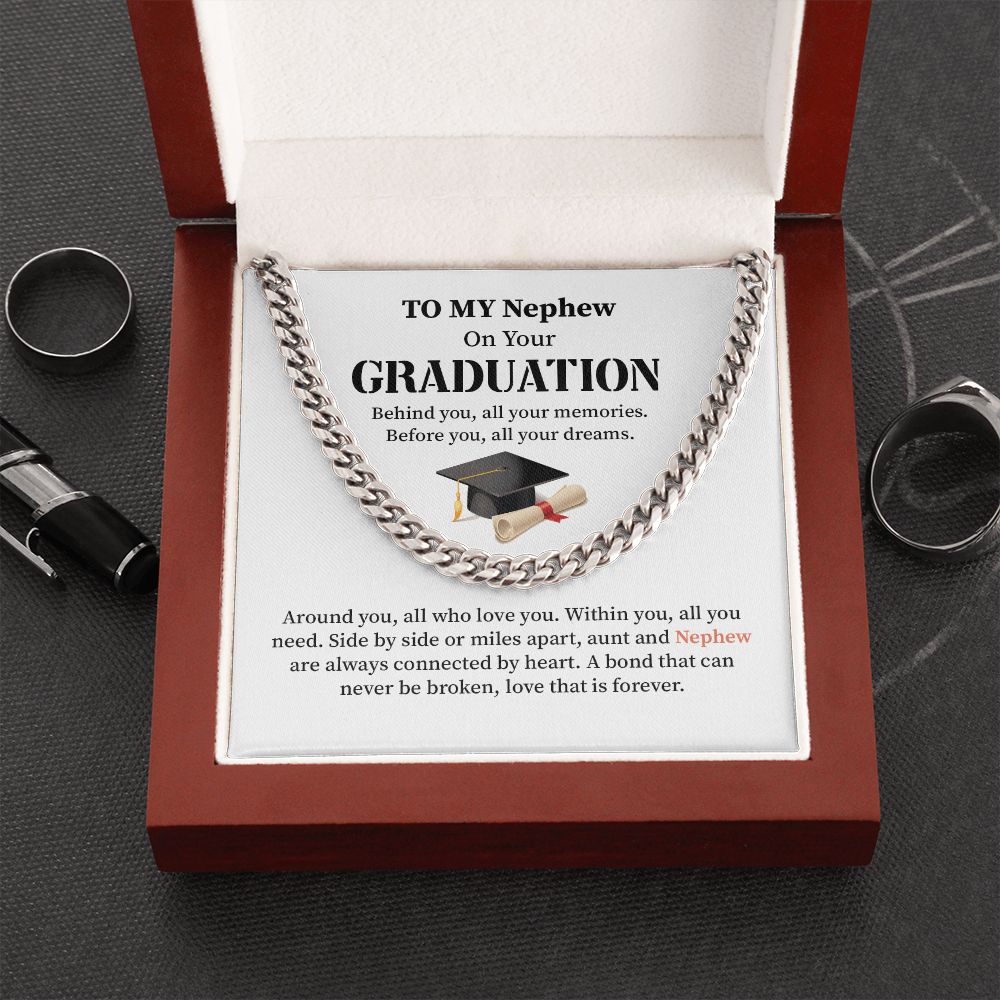 Nephew's Triumph: Congratulations on Your Graduation - A Gift of Pride and Achievement