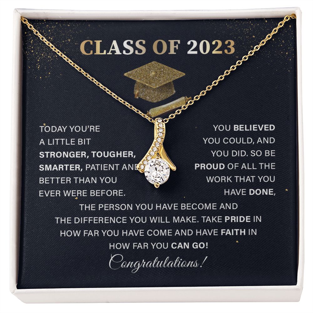 Class of 2023 Triumph: Graduation Commemorative Necklace